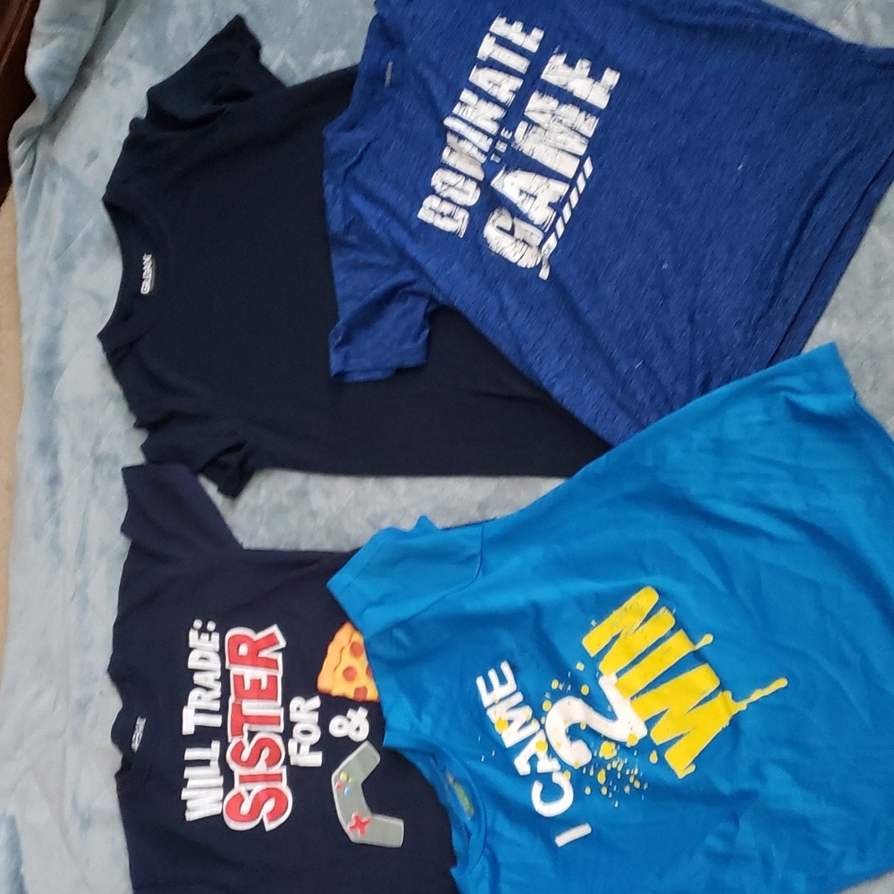 Bundle 4 Game t.shirt bundle one have no graphics - Picture 1 of 4